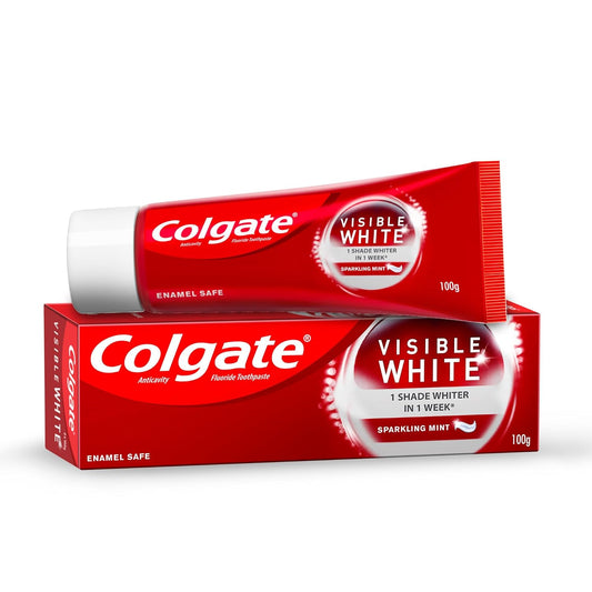 Colgate Visible White Teeth Whitening Toothpaste 100g