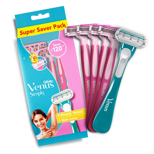 Gillette Venus Simply Venus Pink Hair Removal for Women