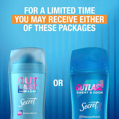 Secret Outlast Antiperspirant and Deodorant Clear Gel