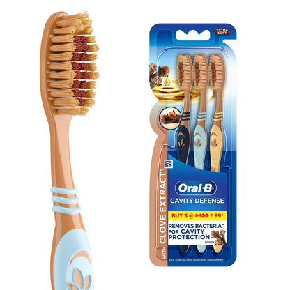 Oral-B Gentle Care Soft Toothbrush Extra Clove Multicolour