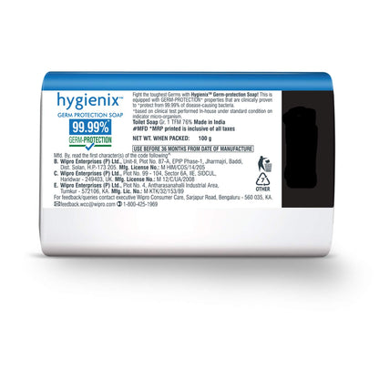 Wipro Hygienix Germ Protection Soap, 75g