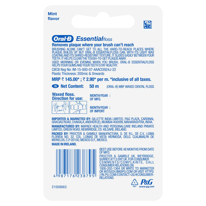Oral-B Essential Floss- Mint Flavor