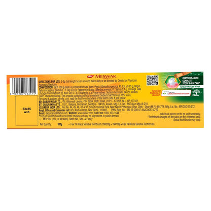 Dabur Meswak Complete Oral Care Toothpaste - 300g
