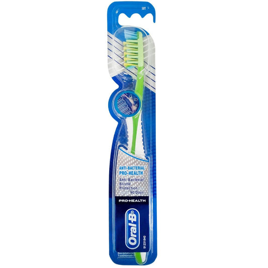 Oral B Toothbrush - Anti-Bacterial Pro-Health Multicolor
