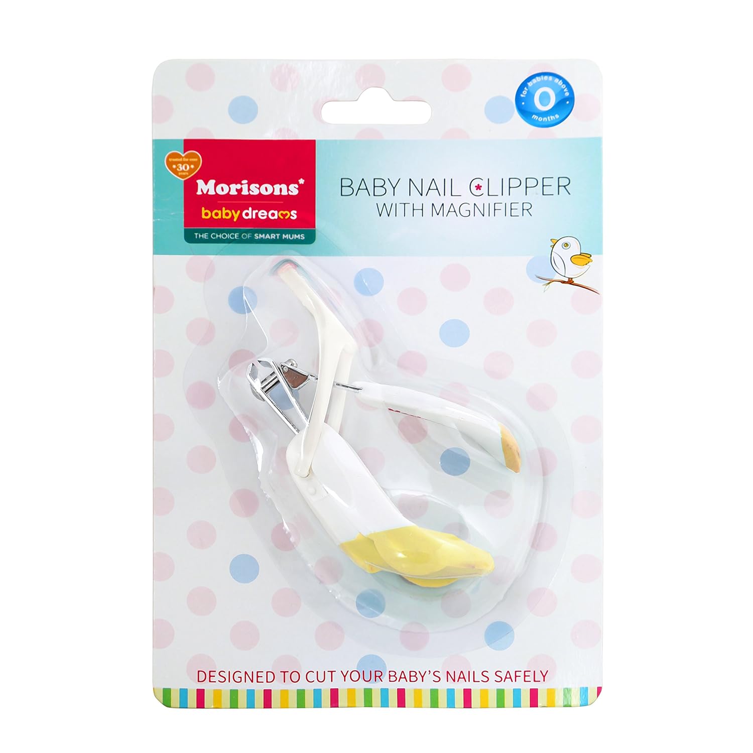 Baby Dreams MBD Baby Nail Clipper with Magnifier - Multi Colour
