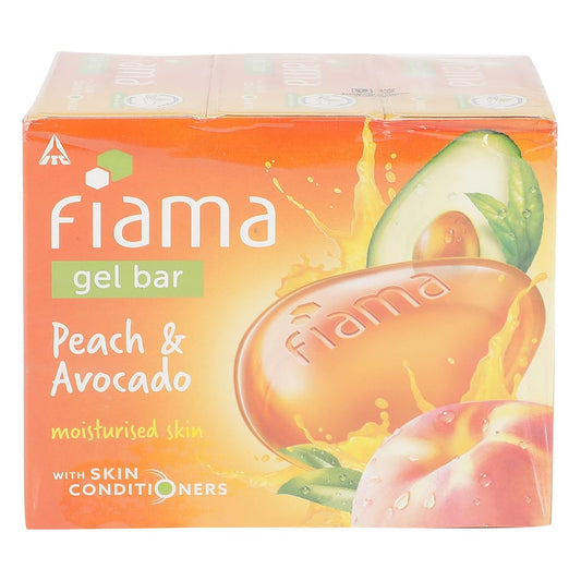 Fiama Gel Bathing Bar, Peach and Avocado