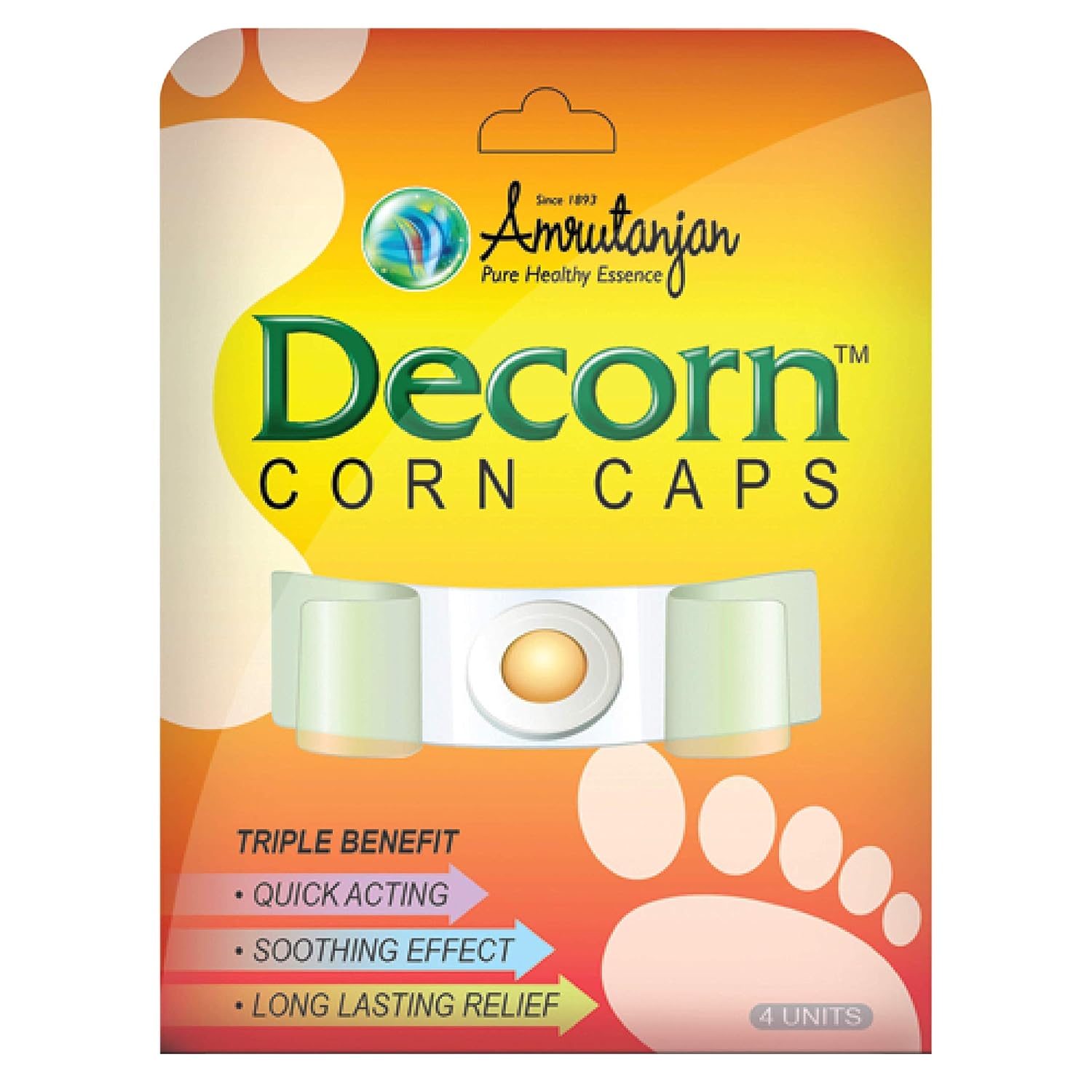 Amrutanjan Decorn Corn Caps Plaster