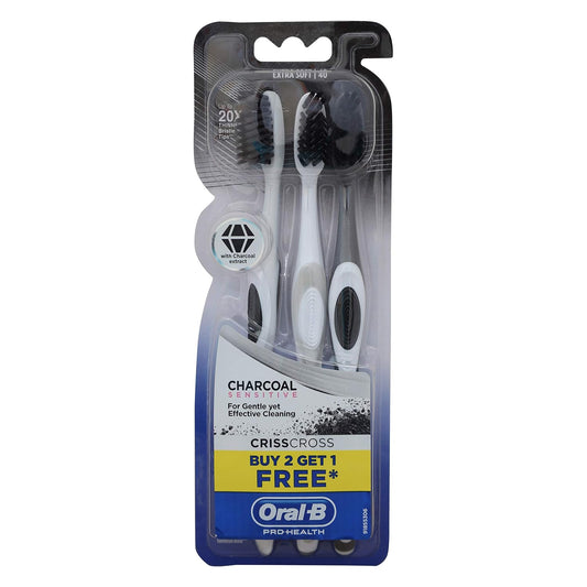 Oral-B Charcoal Sensitive Manual Adult Toothbrush