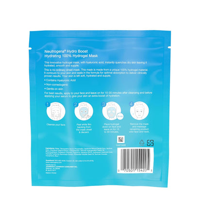 Neutrogena Hydro Boost Moisturizing and Hydrating Hydrogel Face Mask Sheet