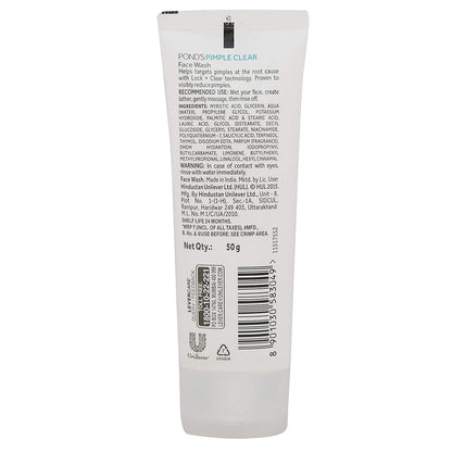 Pond's Pimple Clear Face Wash, 50 g