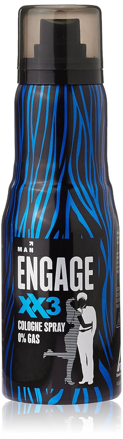 Engage XX3 Cologne Spray for Men, 135ml