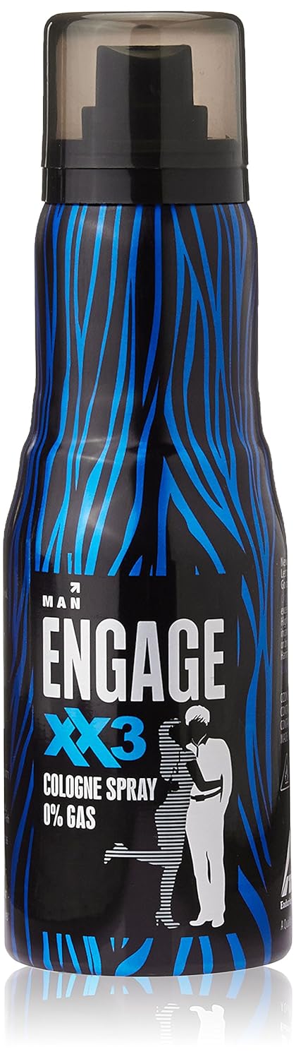 Engage XX3 Cologne Spray for Men, 135ml