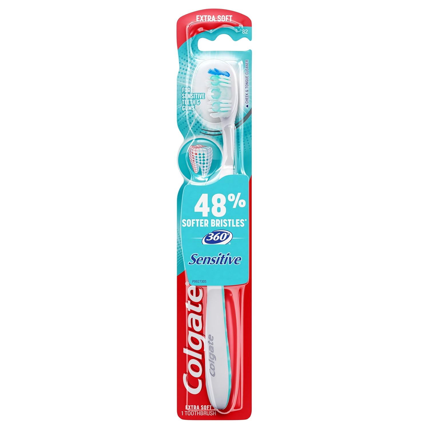 Colgate 360 Enamel Health Extra Soft Toothbrush for Sensitive Teeth
