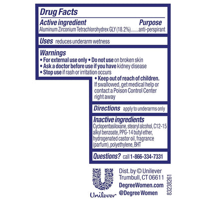 Degree Women Antiperspirant Deodorant Stick, Fresh