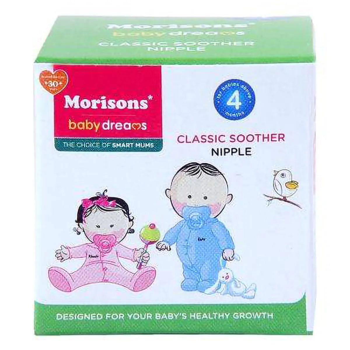 Morisons Baby Dreams Classic Soother Nipple