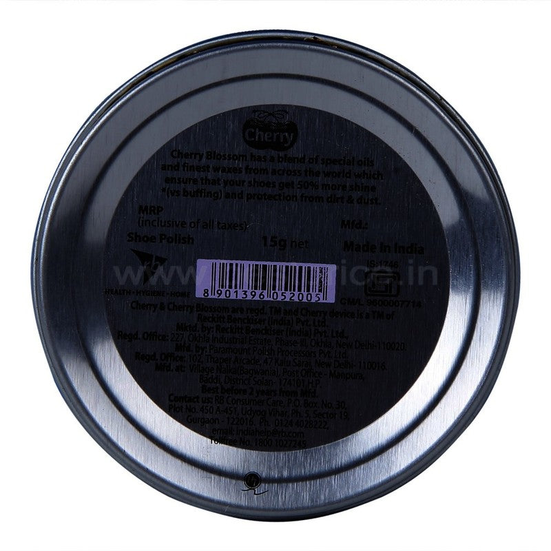 Cherry Black Shoe Polish 15 g