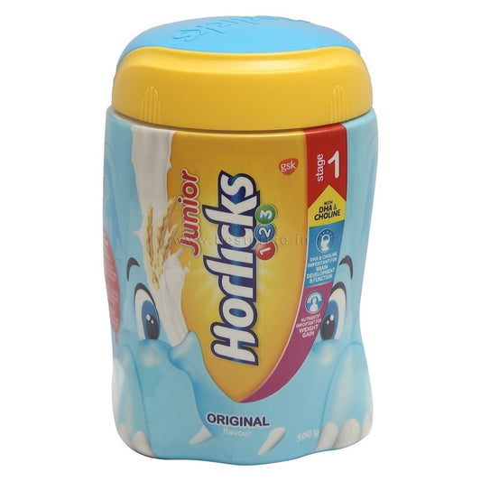 Horlicks Junior Vanilla, Jar 500 g