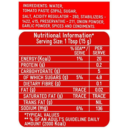 Kissan Tomato Ketchup 1 kg