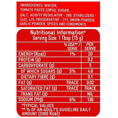 Kissan Tomato Ketchup 500 g