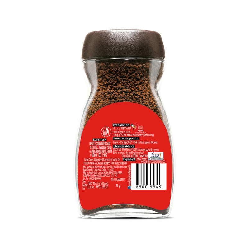Nescafe Classic Coffee Jar 45 g