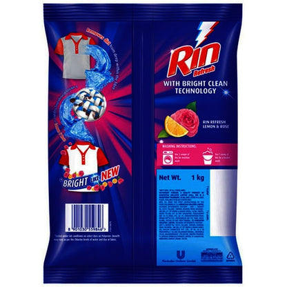 Rin Refresh Detergent Powder 1 kg