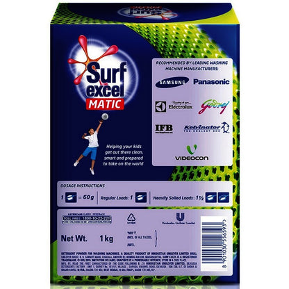 Surf Excel Matic Powder Top Load, 1 kg