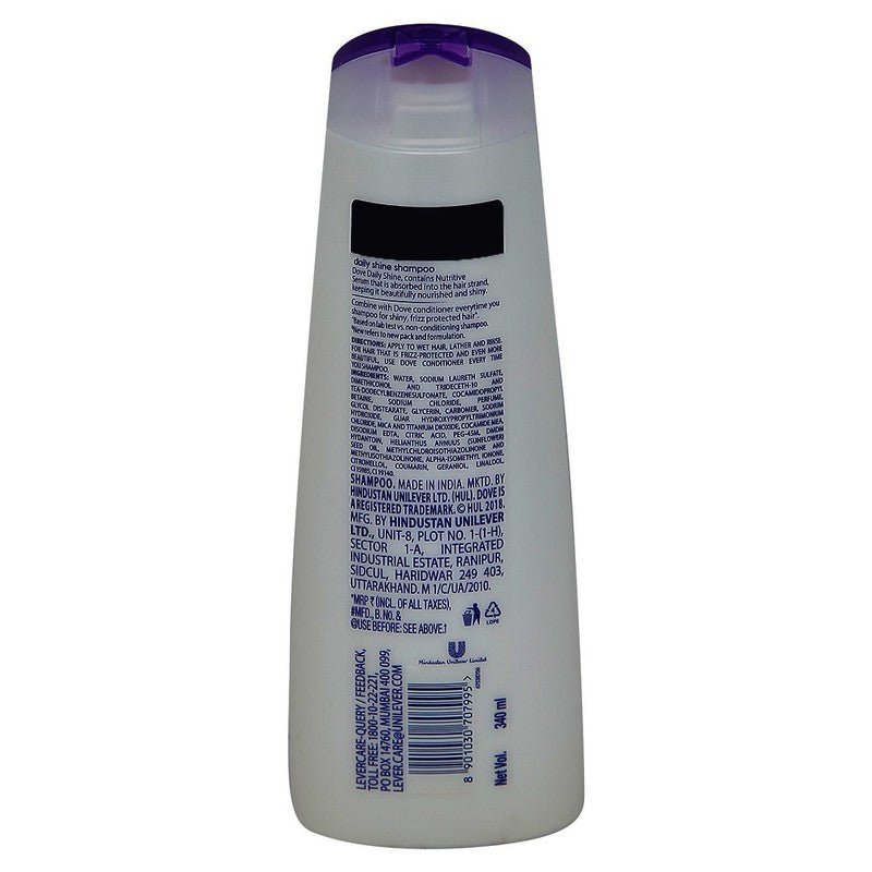 Dove Daily Shine Hair Shampoo 340 ml