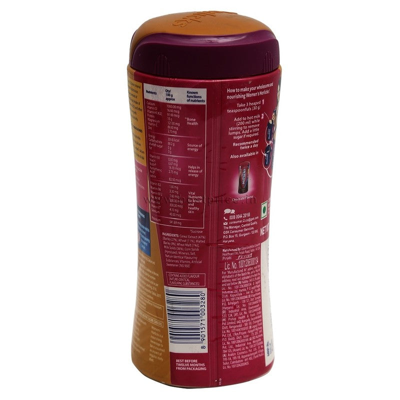 Horlicks Caramel Drink For Women's Jar, 400 g