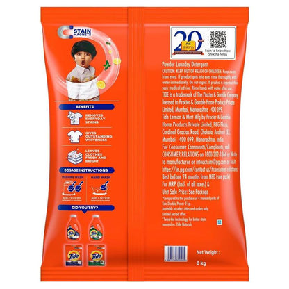 Tide Detergent Powder 8 kg