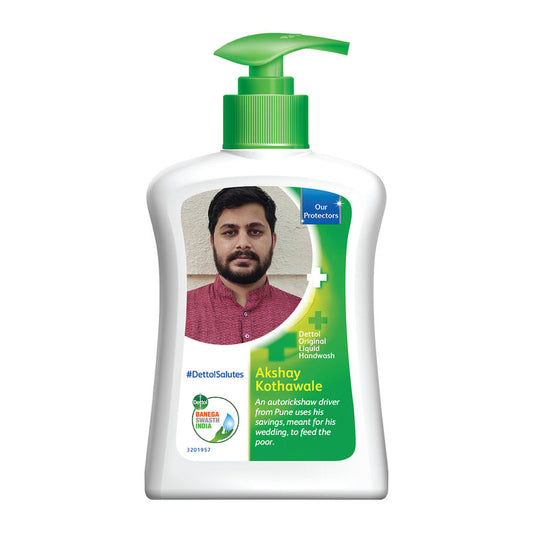 Dettol Original Liquid Hand Wash Pump, 200 ml