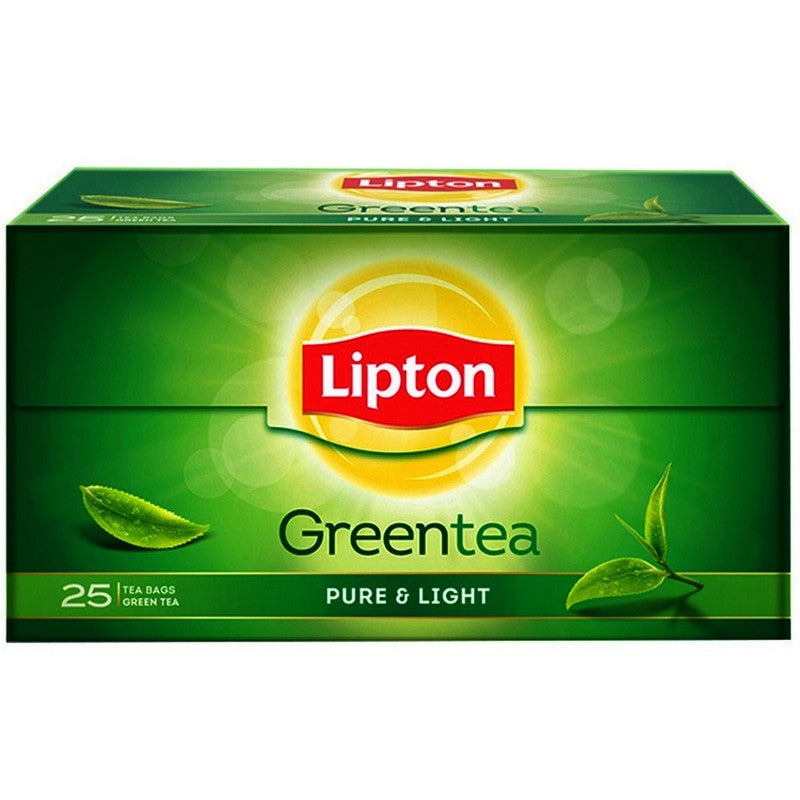 Lipton Pure & Light Green Tea Bags 25 N