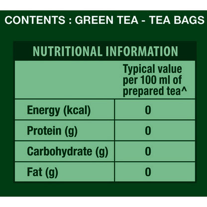 Lipton Pure & Light Green Tea Bags 25 N