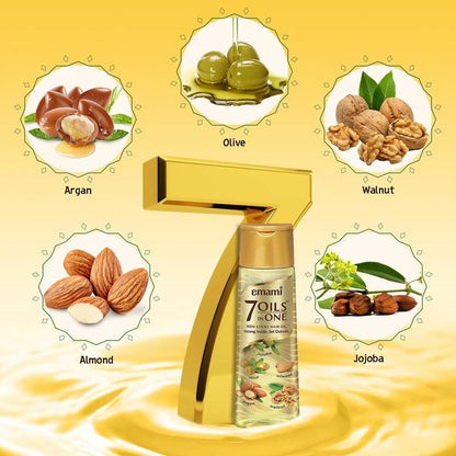 Emami 7 Oils In One Non-Sticky Hair Oil 200 ml