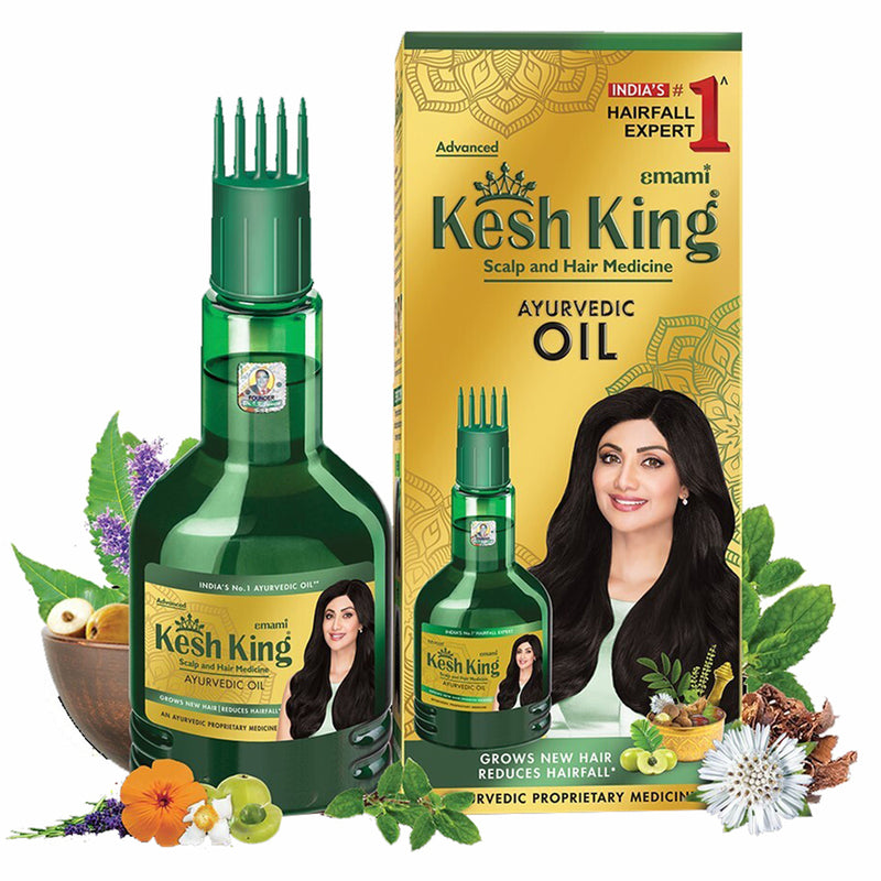 Kesh King Ayurvedic Anti Hairfall Medicinal Hair Oil 300 ml