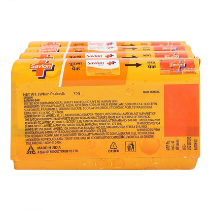 Savlon Glycerin Soap 3N (75 g Each)