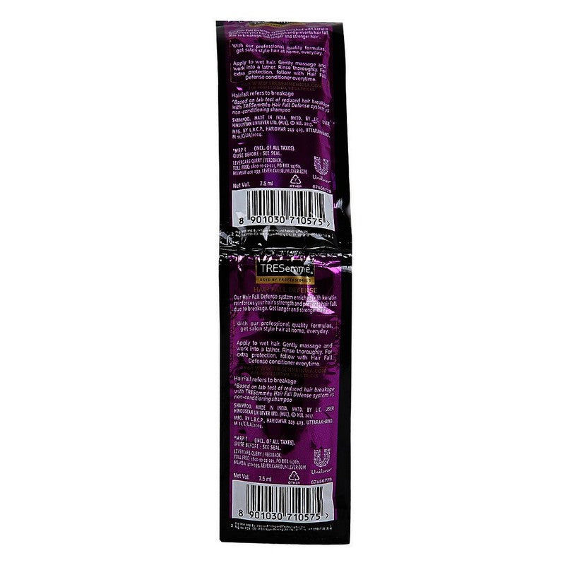 Tresemme Shampoo Hair Fall Defense, 15 N (7.5 ml Each)