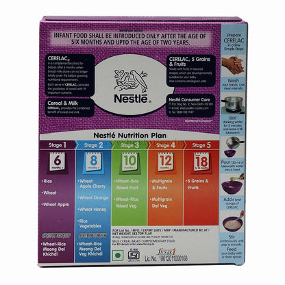 Cerelac Stage 5 Wheat & Fruits Baby Food 300 g