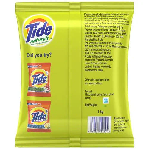 Tide Detergent Powder Naturals 1 kg