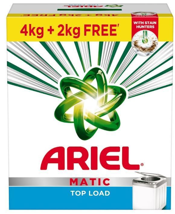Ariel Detergent Powder Top Load, 4 kg