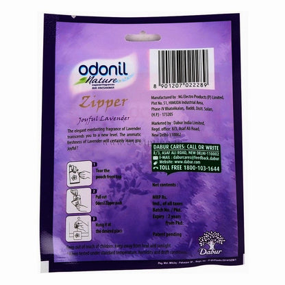Odonil Zipper Citrus Fresh Air Freshener 10 g