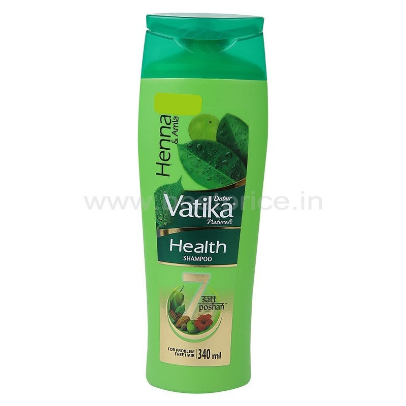 Vatika Shampoo Health Shampoo, 340 ml