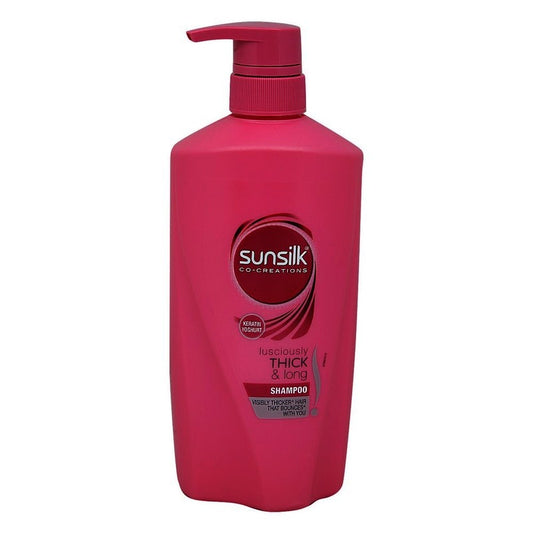 Sunsilk Shampoo Bottle Thick And Long, 650 ml