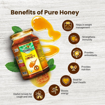 Zandu Pure Honey 500 g