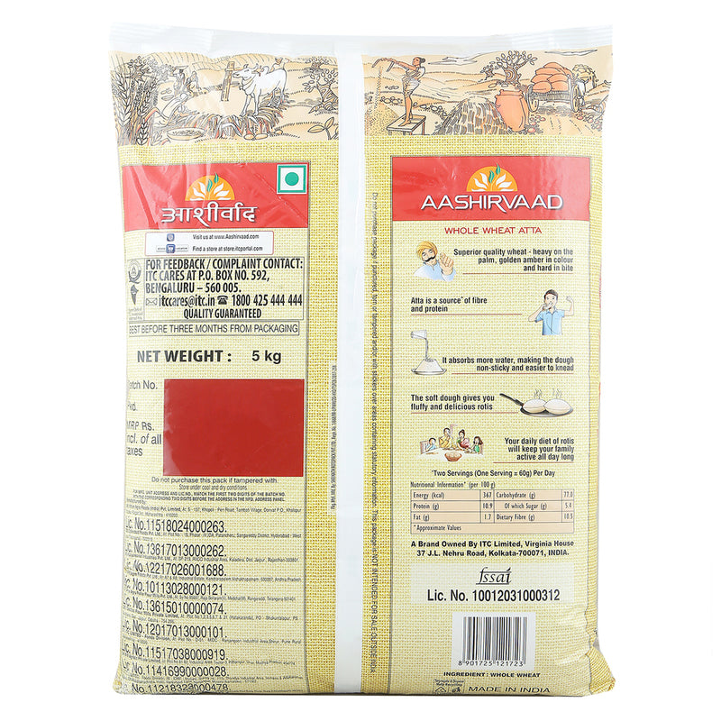 Aashirvaad Chakki Atta 5 kg