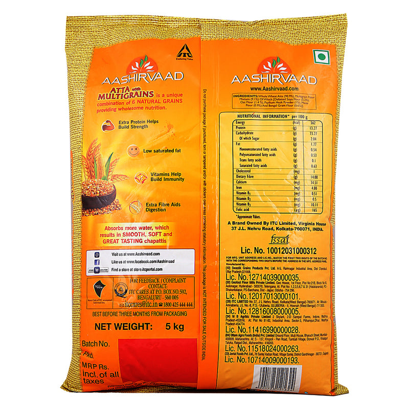 Aashirvaad Multigrain Atta 5 kg