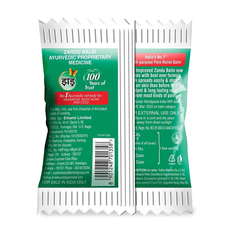 ZANDU BALM 12 U X 4 ml