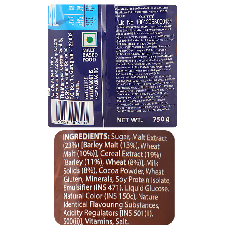 Horlicks Drink Chocolate 750 g