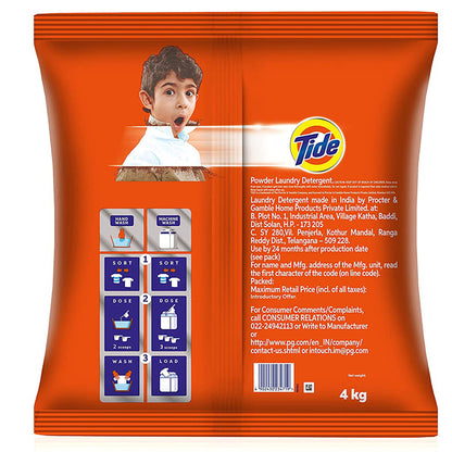 Tide Ultra 3 In 1 Detergent Powder (3+1) kg