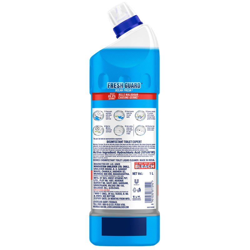 Domex Toilet Cleaner Ocean Fresh 1 L
