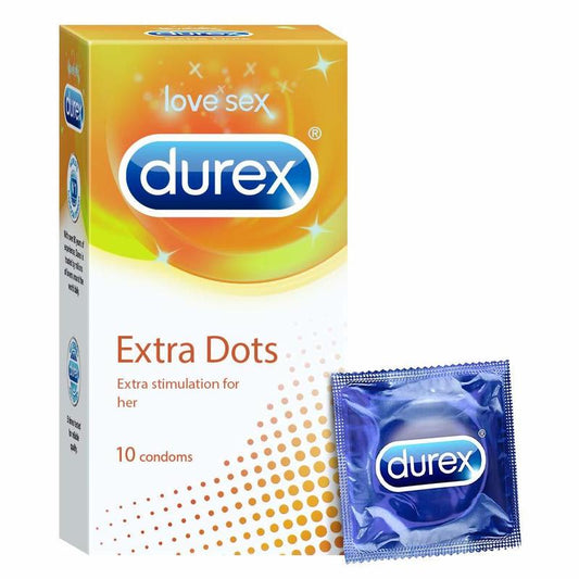 Durex Extra Doted Condom 10 N